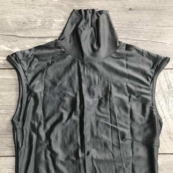 ACNE Silver Spandex Minidress - Picture 4 of 9